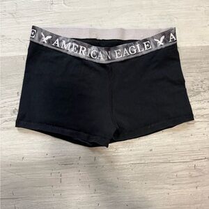 American Eagle Outfitters Black Bike Shorts